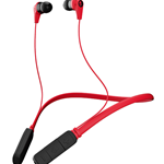 Skullcandy INK'D Bluetooth Wireless Earbuds 2.0 - Red/Black