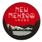 SDS Rugged Circled Decal Mountains & Lake NM Lobos