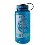 SPL 32 oz Water Bottle "We Are NM" Lobos Shield Turquoise