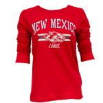 Women's League Long Sleeve T-shirt NM Lobos Red