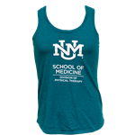 Unisex District Tank School of Medicine Physical Therapy Turquoise