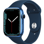 Apple Watch Series 7 45MM Blue Abyss Blue Sport Band