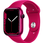 Apple Watch Series 7 45MM Red Sport Band