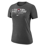 Women's Nike T-Shirt NM Lobos Shield Charcoal