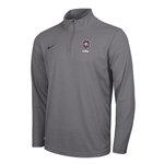 Men's Nike 1/4 Zip Jacket Lobos Shield Grey