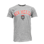 Unisex M&O T-shirt NM Lobos Shield Grey