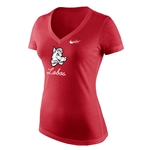 Women's Nike T-Shirt Lobos Red