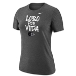 Women's Nike T-Shirt Lobo Por Vida Heather