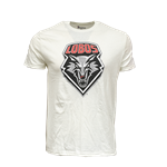 Men's Champion T-Shirt Lobos Shield Alabaster