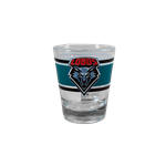 Shot Glass Lobo Shield Turquoise