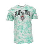 Unisex Champion T-Shirt NM Lobo Shield Teal Tie Dye