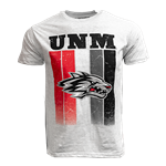 Unisex CI Sport T-Shirt UNM Side Wolf Heather