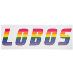Decal Lobos Pride 8"x2.5"