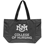 GCO Zippered Tote College of Nursing Charcoal
