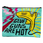 Blue Q Zipper Pouch Glue Guns Are Hot