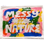 Blue Q Zipper Pouch Messy By Nature