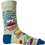 Blue Q Women's Crew Socks Get The Hell Out