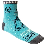 Blue Q Women's Ankle Socks Special Unicorn