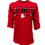 Unisex CI Sport Long Sleeve T-Shirt Lobos Red