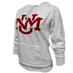 Women's League Hood UNM Interlocking White