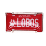 Neil Magnet License Plate Lobos Red