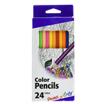 Pen Colored Pencils 24Pk