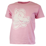 Youth's MV Sport T-Shirt Old School Lobo Pink