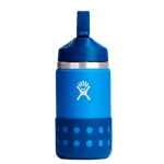 Hydro Flask 12oz Kids Wide Mouth Straw Lid And Boot Lake