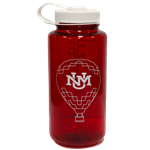 Cherry on Top Hot Air Balloon Water Bottle 32oz  Red