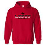 Unisex CI Sport Hoodie Lobos The University Of New Mexico Red