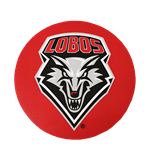 WI Magnet Die Cut Lobos Shield Red
