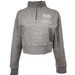 Women's 1/4 Zip Jacket Health Sciences Heather Grey