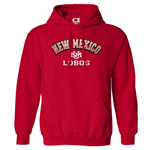 Unisex CI Sport Hoodie NM Lobos Red