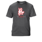 Unisex CI Sport T-shirt Vintage Lobos New Mexico Charcoal