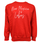 Unisex MV Sport Crew NM Heart Lobos Red