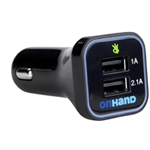 Onhand Car Charger Dual USB Black