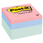 3M Post-it Cube 3x3" Poppy Wave