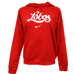 Women's Nike Hoddie Lobos Red