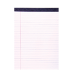 Roa Legal Pad White College 50ct 8.5x11.75