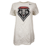 Women's Nike T-Shirt Lobos Shield White