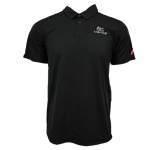 Men's League Polo T-Shirt Lobos NM Black