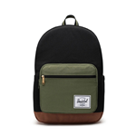 Herschel Pop Quiz Backpack 25L Black/Four Leaf CLVR/SDDLE BRN