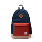 Herschel Heritage Backpack 24L Black Iris/ Redo Ochre/Twill