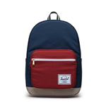 Herschel Pop Quiz Backpack 25L Black Iris/Red Ochre/Twill