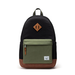 Herschel Heritage Backpack 24L Black/Four Leaf CLVR/SDDLE BRN