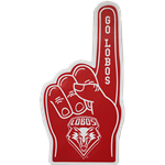 The Jardine Collection Decal Foam Finger 6" Red