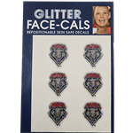 Glitter Face-Cals Lobo Shield