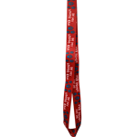 Neil Lanyard In My Lobos Era Red/Turquoise