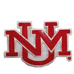 Neil Patch UNM 3" Red