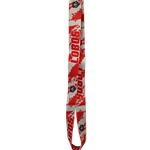 Wincraft Satin Lanyard Lobos Shield New Mexico Red/Grey